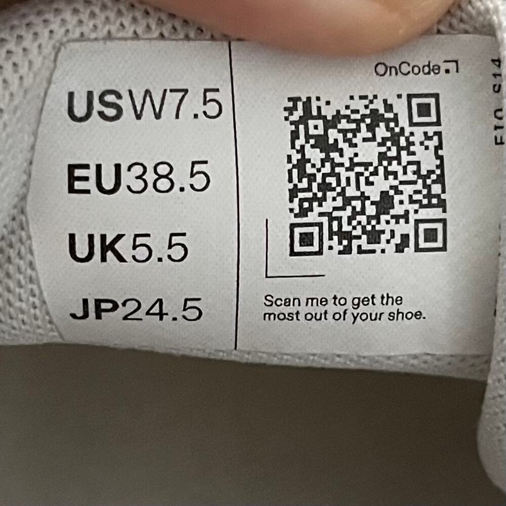 On Cloud 5 Women 7.5 White Running Shoes Sneakers CloudTec Swiss Engineering - Picture 6 of 14